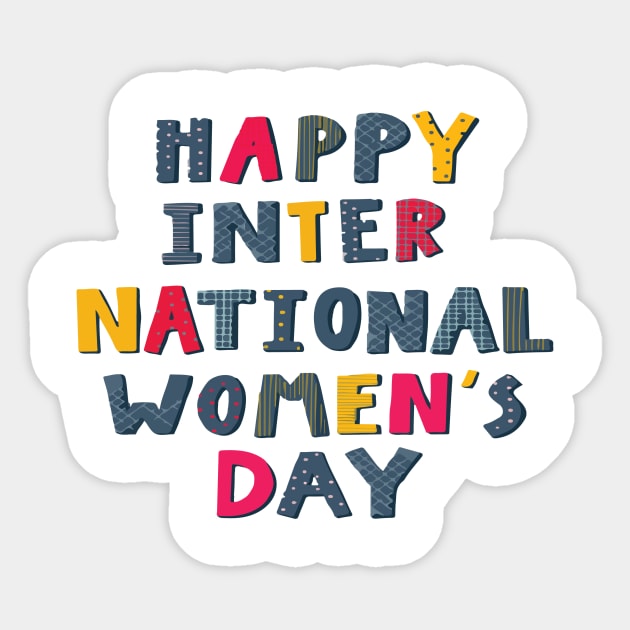 Happy International Women's Day Sticker by jobieh shop